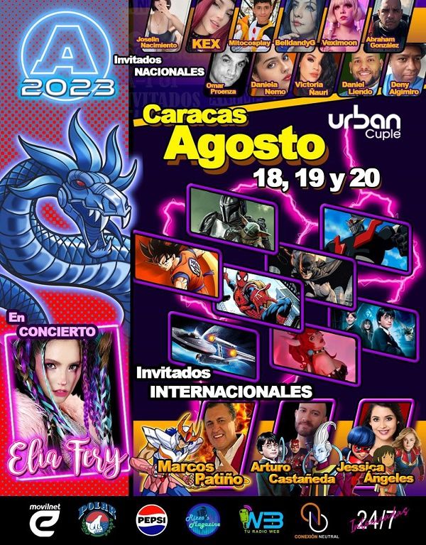 CrestaMetalica's tweet photo. A2 Convención: Una experiencia inolvidable para los fanáticos del anime en Venezuela https://t.co/h0XStiRvAQ #CrestaReviews #CrestaEnVivo #Reseña #Review #RJTakeOffAndPlay https://t.co/AJqPacR3Z4