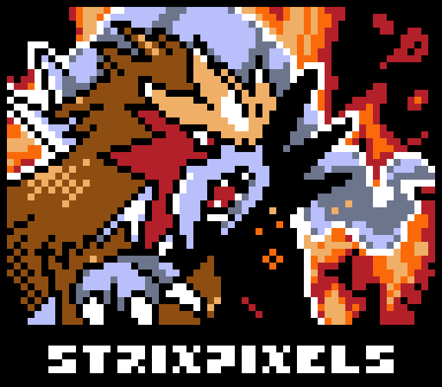 StrixPixels's tweet photo. Entei
#34 Wizards Black Star Promo
Original Illustrator: Ken Sugimori [@SUPER_32X]

#pixelart #ドット絵 #像素画 #gameboy #pokemon https://t.co/RAyxnGqc9E