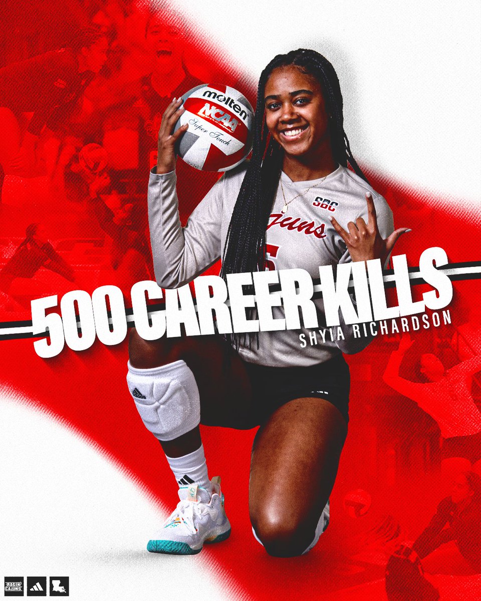 Louisiana Ragin’ Cajuns® Volleyball tweet media