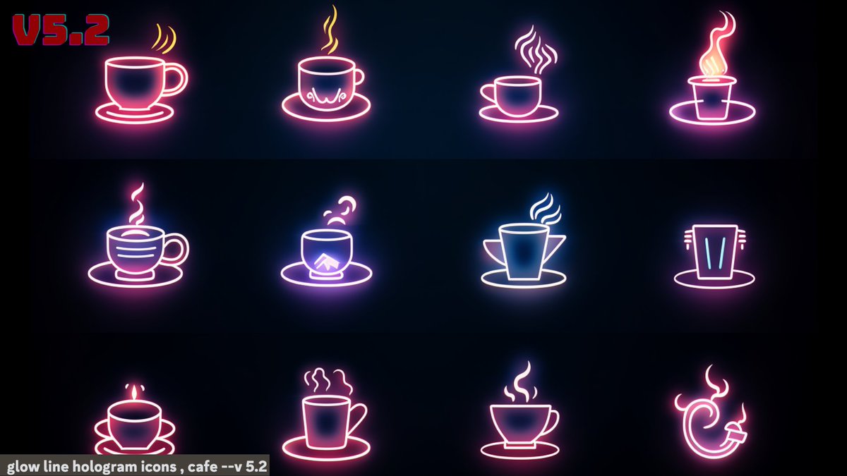 Wbzbu13WytaulAC's tweet photo. ミッドジャーニーのおすすめプロンプトその13

「glow line hologram icons」

このプロンプトを使えば、ホログラムで出来たちょっとおしゃれでシンプルなアイコンが作成できます。

黒いバックに明るい色で光るホログラムのアイコンは、印象に残りやすくなる効果があるかもしれません。

「glow（輝き）」というのは、光を放つことや、柔らかい輝きを持つことを指します。
MJで使用すると、人物や物体から発光するような表現が生じやすいです。

「line」は、線のことです。イラストを少しシンプルなものにする効果があると思います。

「hologram」というのは、レーザー光や他の同質の光源を使って物体の光の波面を捉え、その情報を記録することで作成されます。
反射する光の角度や質によって、虹色のような多彩な色の変化を見せることがあります。

「icons」はアイコンのことで、様々な意味があります。
一般的には、コンピュータのデスクトップやアプリケーションのユーザーインターフェイスにおける小さなグラフィカルなシンボルやイメージを指します。
MJで使用すると小さなアイコンが整列して並べられることが多いです。

以上、ちょっとおしゃれで印象に残りやすいアイコンを作ってみたい方は是非どうぞ。

#midjourney #AIArt 

【宣伝】 
（プロンプト集も掲載）初心者から上級者まで使える 「Midjourney（ミッドジャーニー）　パーフェクトガイドブック 」 https://t.co/Mz9BSTG4eE