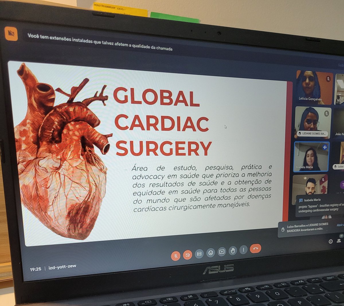 Today's #JournalClub @InciSioNBr  🫀✨️ Honored to discuss recent research about #GlobalCardiacSurgery and advocate for it with this amazing team! 

#TheFutureOfTheOR #GlobalSurgery #CardiacSurgery
#MedTwitter