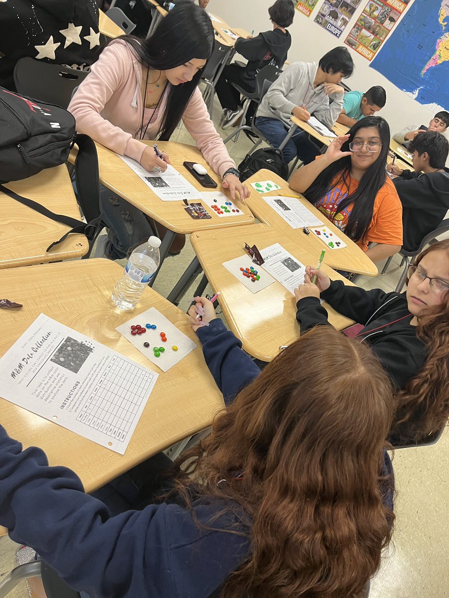 MsHickeySS's tweet photo. @Terry_Rangers Psychology and AP Psychology classes looked at mean, median, mode, range and percentages today discussing the importance of research data! @LCISDSS @LCISD_CCMR https://t.co/4Xw9kxiRWM