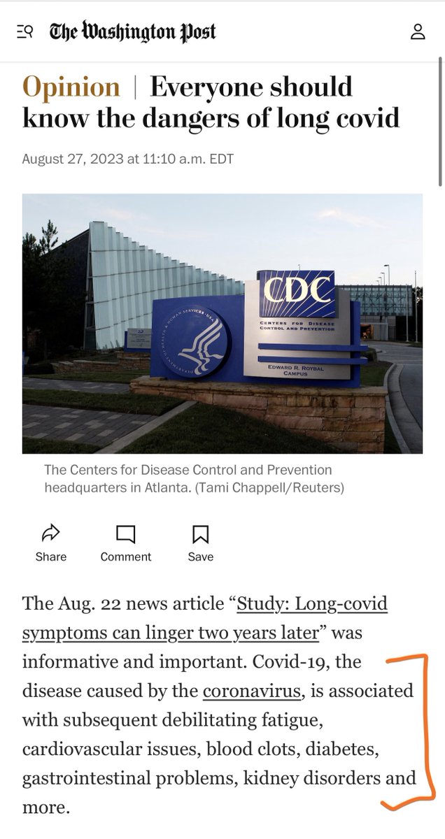 The CDC is still failing us… COVID causes debilitating fatigue