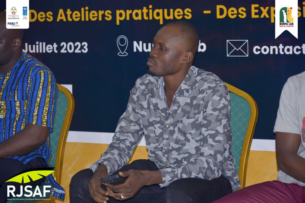 moussanassakou_'s tweet photo. 🎙️ En tant que paneliste à la journée #IA du Réseau des journalistes scientifiques d'Afrique francophone, j'ai exploré les avancées et enjeux passionnants de l'IA pour notre société. #RJSAF pour cette opportunité enrichissante. 🌍🔬 #Paneliste @NunyaLab https://t.co/SwoPr47L4M