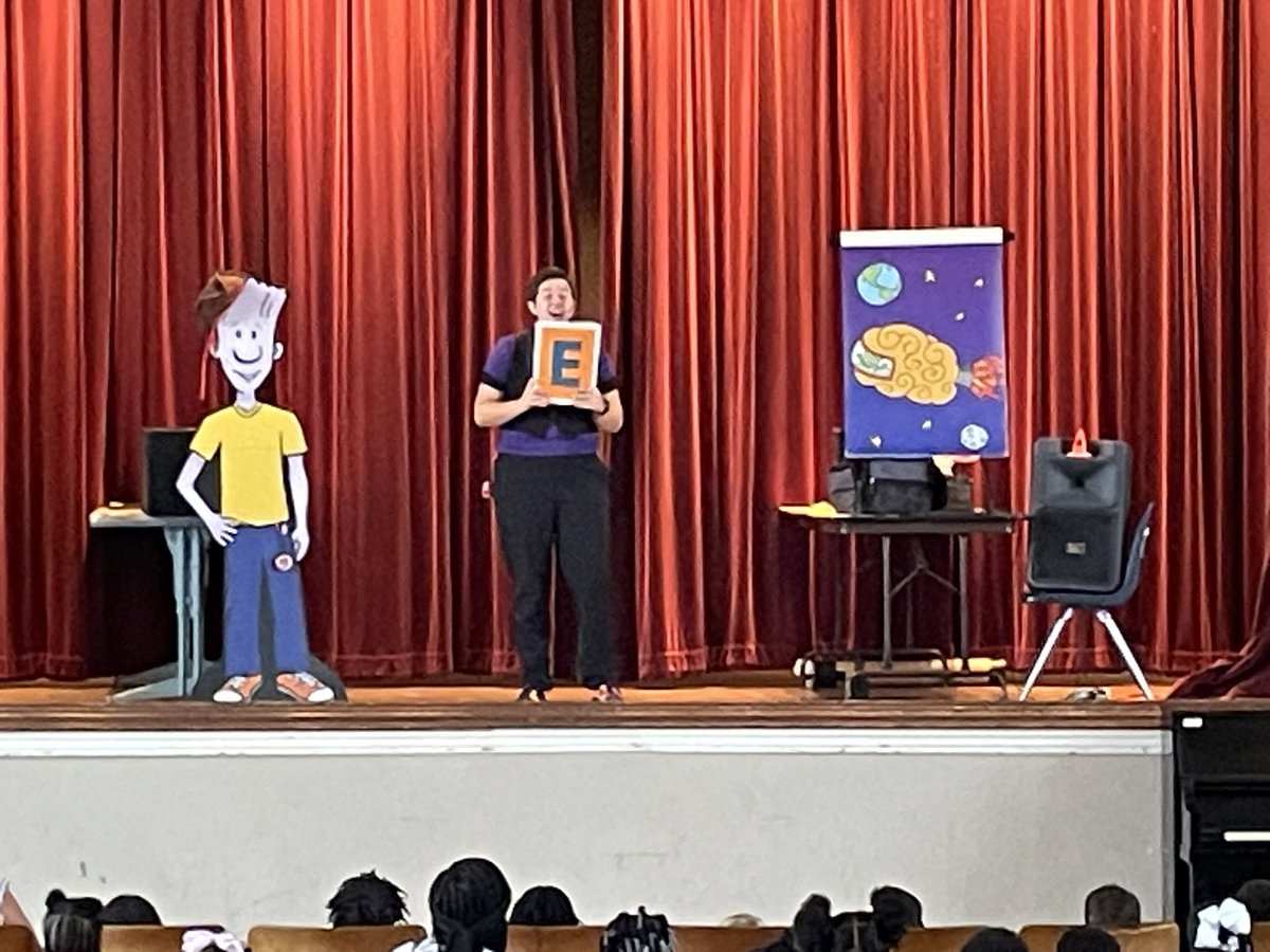 FairElementary's tweet image. Thanks so much to Ms. Haley and The Ned Show for teaching Fair students about growth mindset today! #NeverGiveUp #encourageothers #doyourbest #theNEDshow