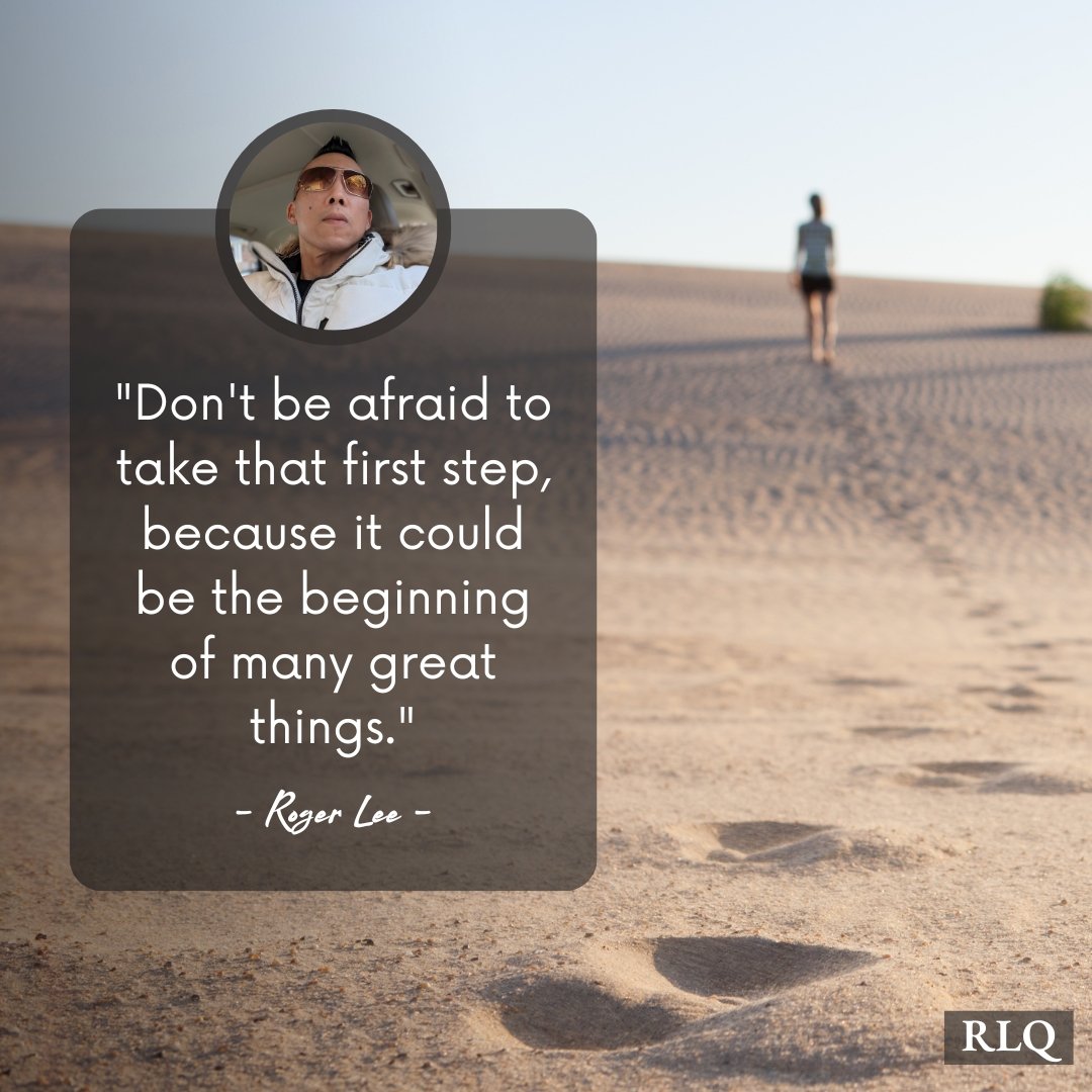 RogerLeeQuotes's tweet photo. It all starts with one step.

#quotes #quoteoftheday #success https://t.co/Gd1orHlQvC