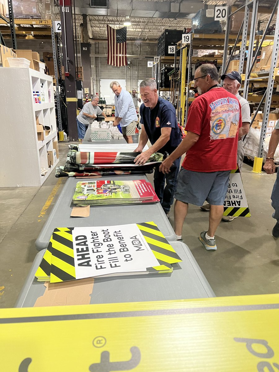 Retired members of <a href="/ffxfirerescue/">Fairfax County Fire/Rescue</a> &amp; their families make our #FillTheBoot campaign what it is.  Always willing to help and work hard! Couldn’t do it without them.