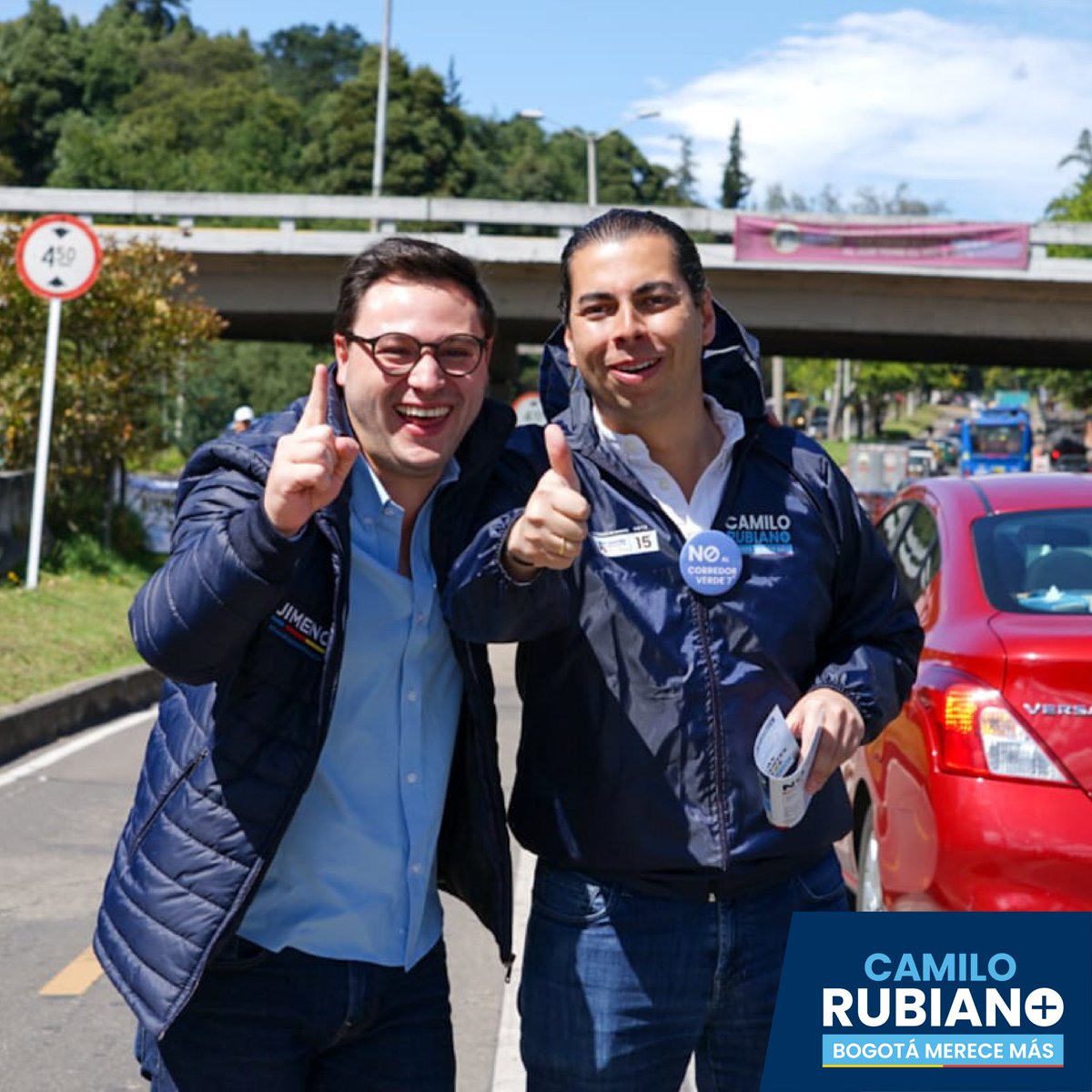 camilorubianobe's tweet photo. 💪🏙️Iniciamos la semana con toda la energía, donde seguiremos caminando, escuchando y hablando con ustedes porque #BogotaMereceMás1️⃣5️⃣💙#CD15 #AlConcejo #VOTACentroDemocratico
