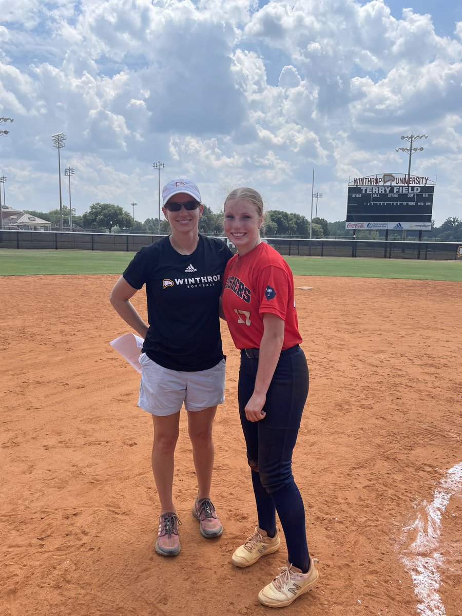 I had a great time at the <a href="/Winthropsoftbal/">Winthrop Softball</a> camp on saturday! Thank you so much to <a href="/CoachFuller7/">Coach Fuller</a> and all of the coaches and players who attended and gave great feedback! I can’t wait to be back soon!
@Crushers_Dorgan