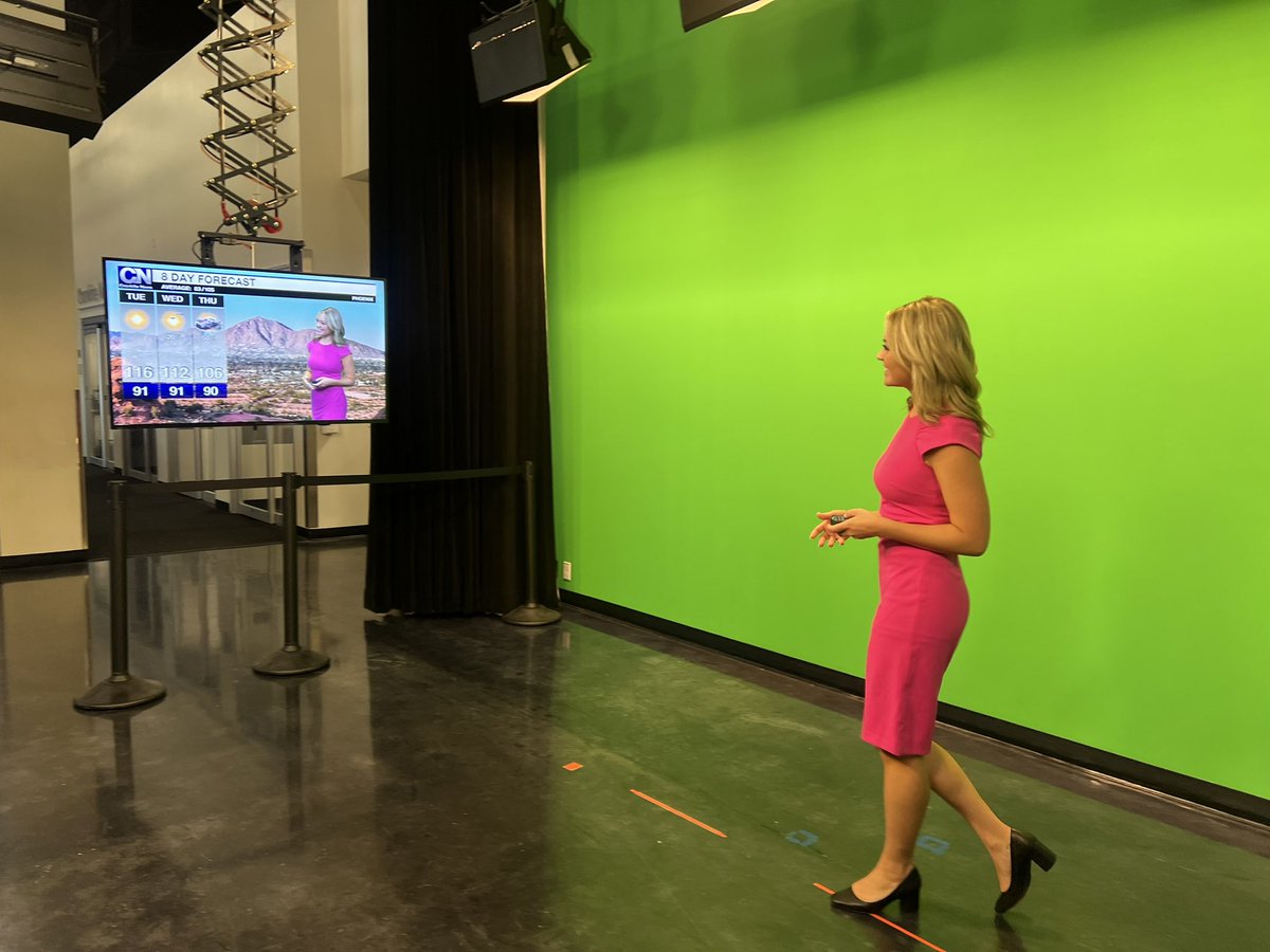 If you look closely you will see the beautiful Arizona weather we are having! 116… good thing we keep the newsroom so cold! I guess what I’m saying is it’s good to be back.