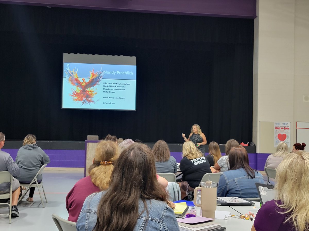 ⚓Jessica Johnson⚓ (@principalj) on Twitter photo A late post only bc it was such a busy day....we were blessed to start our new school year with <a href="/froehlichm/">Mandy Froehlich</a> today!!! #DivergentEdu A late post only bc it was such a busy day....we were blessed to start our new school year with <a href="/froehlichm/">Mandy Froehlich</a> today!!! #DivergentEdu