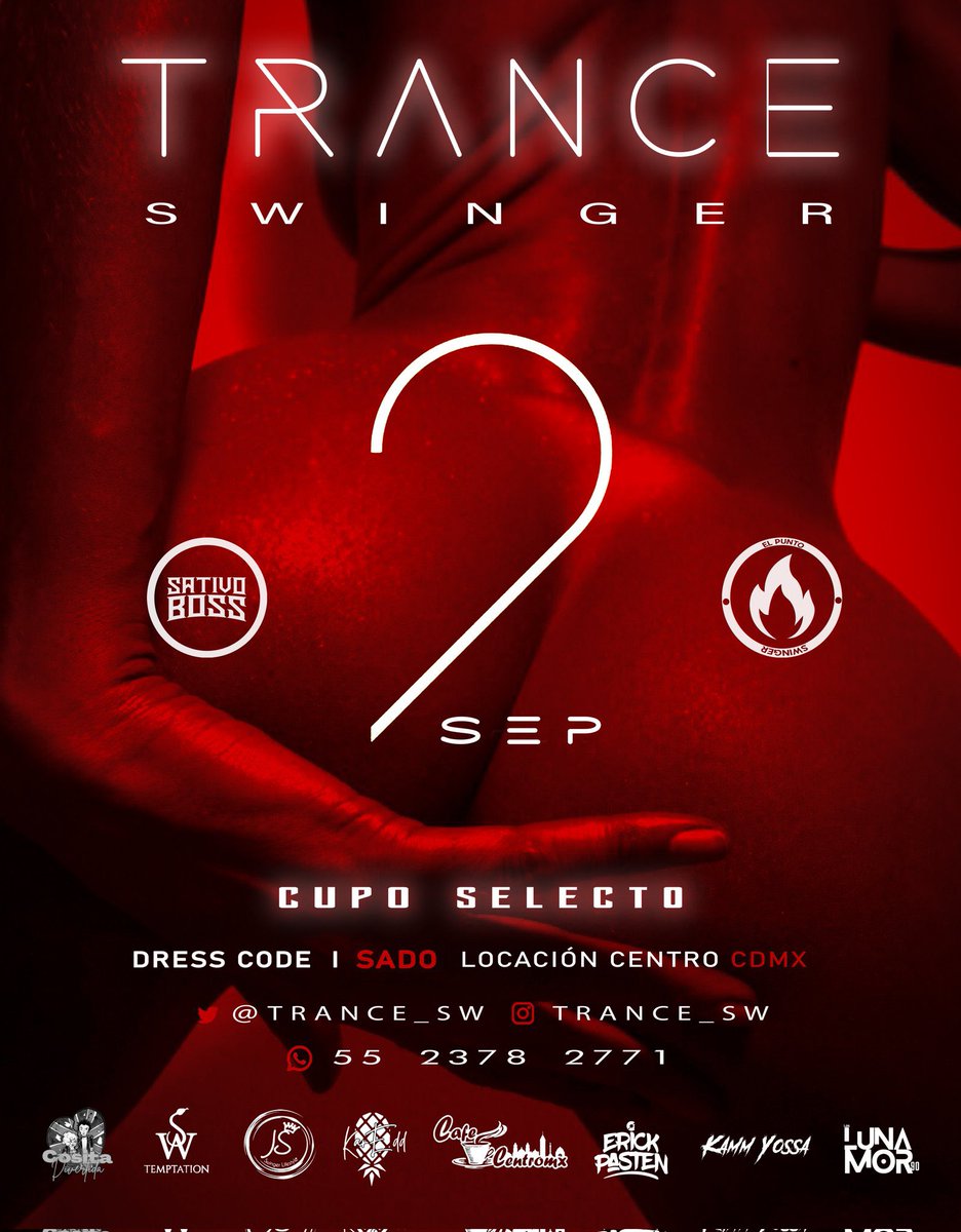 Elpunto_sw's tweet photo. Somos el claro ejemplo de que la unión hace la fuerza… somos la nueva sangre del swinger en México 🇲🇽.
Los dos mejores proyectos del swinger joven se unen para ofrecerte una noche inolvidable en el ambiente swinger.
#TRANCE2
@sativa_room
@sativoboss
@Elpunto_sw
02-Sep-23 https://t.co/TExhe5LlpX