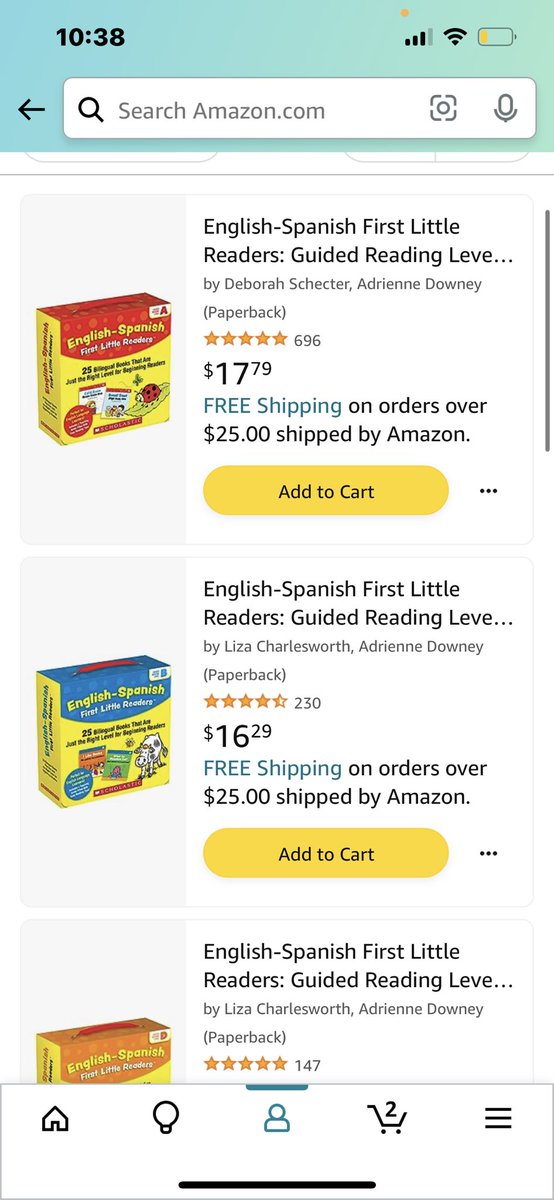 1st grade teacher 🫶🏻💗I have 5 students who are new to the dual language program. These leveled readers would be so helpful 🤞🏻🤞🏻🙏🏻🤩🫶🏻 amazon.com/hz/wishlist/ls… @kkirtley26 @HayesHolly2 @JeffDun85374706 @chipgaines @GCGraffiti @GeteGlass @DaaChazz #repost #clearthelist23
