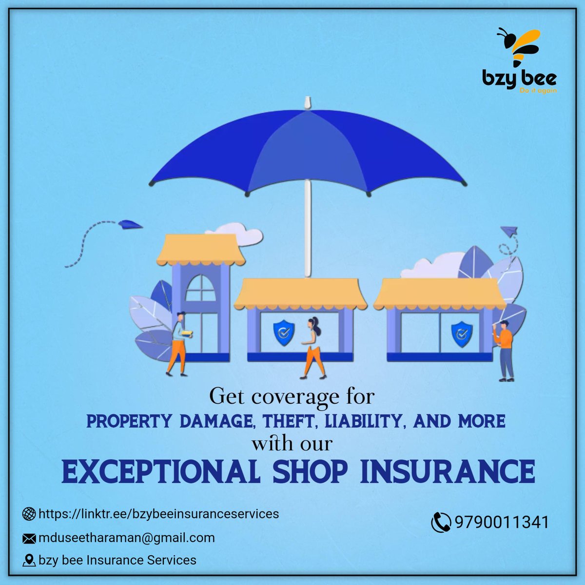ssrmdu's tweet image. 🏢🔒 Worried about protecting your shop? Look no further! 😍 Our EXCEPTIONAL SHOP INSURANCE has got you covered for PROPERTY DAMAGE, THEFT, LIABILITY, AND MORE! 🛡️🔐 Don't let unexpected events ruin your business. Get the coverage you need today! 💪🏼💼 #ShopInsurance #PeaceOfMind