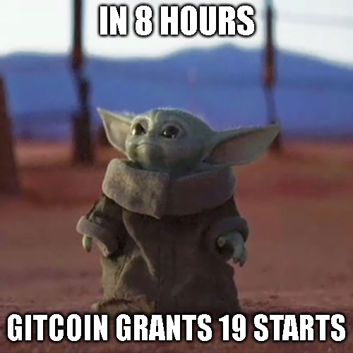 Our bundle is already sitting sites for #GG19.  🔭

Donate to our <a href="/gitcoin/">Gitcoin</a> grant in #GG18, in these final hours, to help us get there.  🛸

👾 👉 bit.ly/impactverifgg18 

#TheFutureIsWhatWeFundIt
#FundWhatMatters 👽