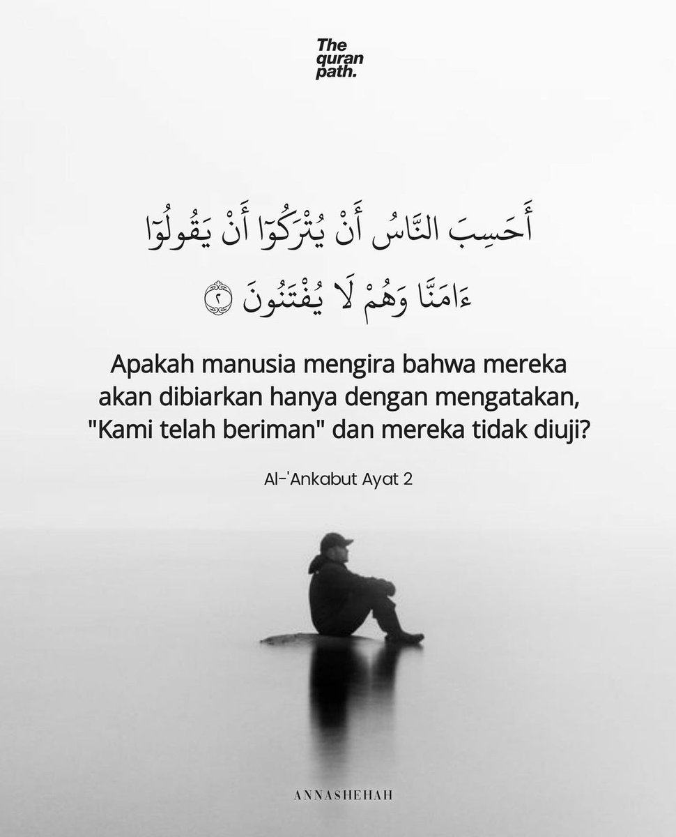 TausiyahHarian's tweet photo. Ujian manusia https://t.co/sxid405wXa