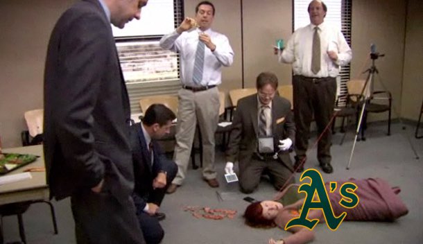 BrIreland's tweet photo. @MLBONFOX The A’s https://t.co/JZDOoThHZs
