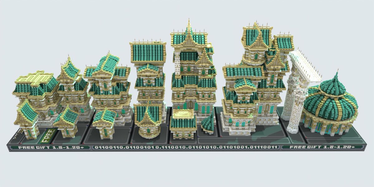 FREE Minecraft House pack
╰──────────────✧──────────────╮
planetminecraft.com/project/pack-h…
╰──────────────✧──────────────╮
Build by: <a href="/_ferjis/">Ferjis</a> 
Version: 1.8+
#minecraft