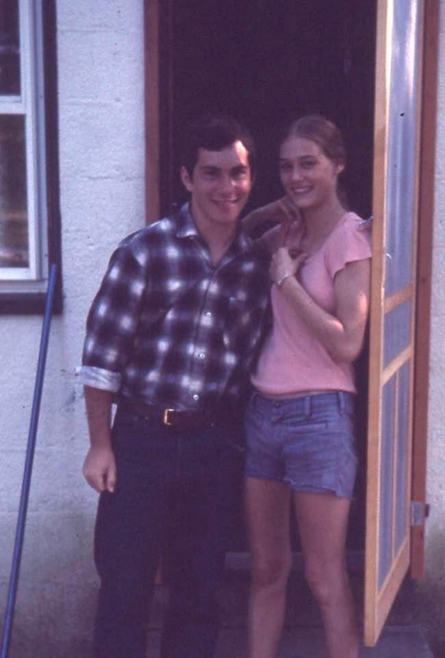 revmahoney's tweet photo. Circa: 1973. Ok,I was only 19 when I got married and Katie and I looked even younger than that. Here we are 50 years ago getting ready to go to Bible college. Hence, the very conservative haircut! #SpringChickens #StartingOurAdventure #TwoKids #JesusTakeTheWheel https://t.co/QHb2NcSxHn