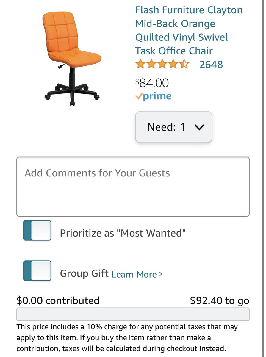 Who’s out there still trying to clear items needed for the school year!! Any help is appreciated! RP and sprinkle if you can!! My biggest item is this office chair. amazon.com/wedding/heathe… #clearthelist #bettertogether #teachertwitter #amazonwishlist #TEACHers