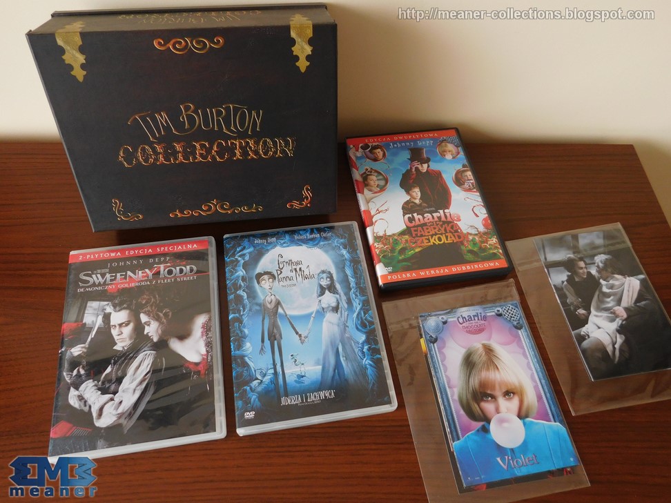 Considering Charlie and the Chocolate Factory, Corpse Bride, and Sweeney Todd comprise an unofficial Tim Burton musical trilogy, some countries released them on DVD a decade ago as a special "Musical Box"!