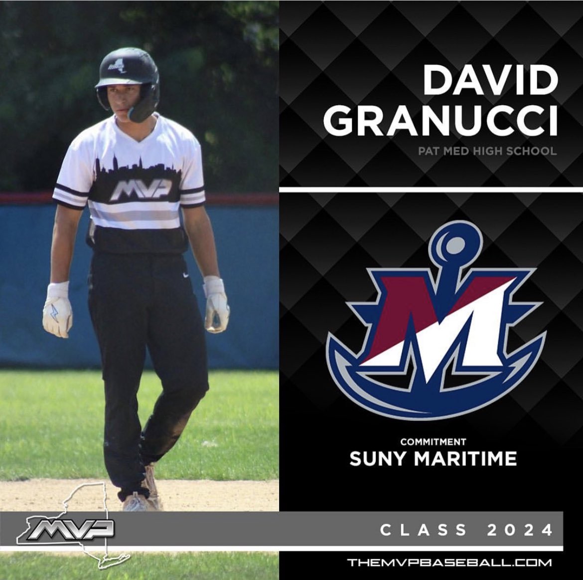 David Granucci (Pat-Med 2024) commits to SUNY Maritime