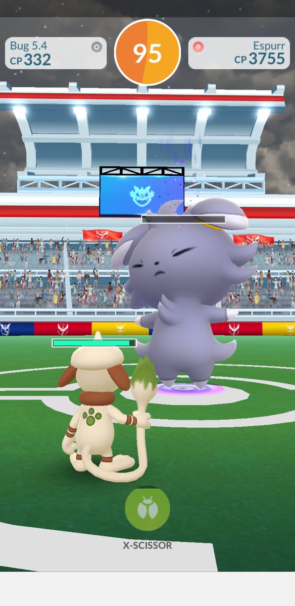 SmeargleRules's tweet photo. Team #Smeargle had 7 victories in February, beginning with the bug attack on #Espurr. https://t.co/EWQSJnpPrH