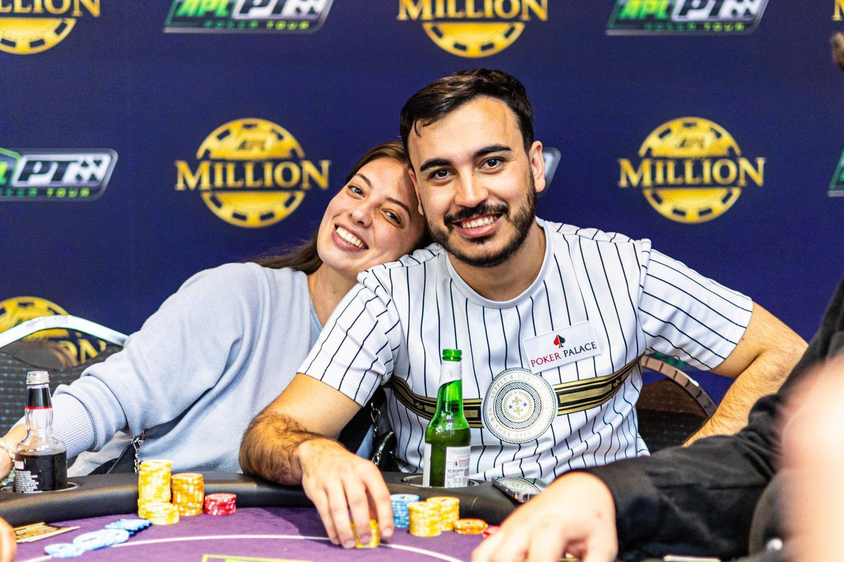Had the pleasure of sitting next to my wife on day 2 of the APL 5k. Also had the pleasure of losing all my chips to her somehow! Once again the better player prevails! 

Thank you APL for the awesome series, onto the next! 🥳🥳