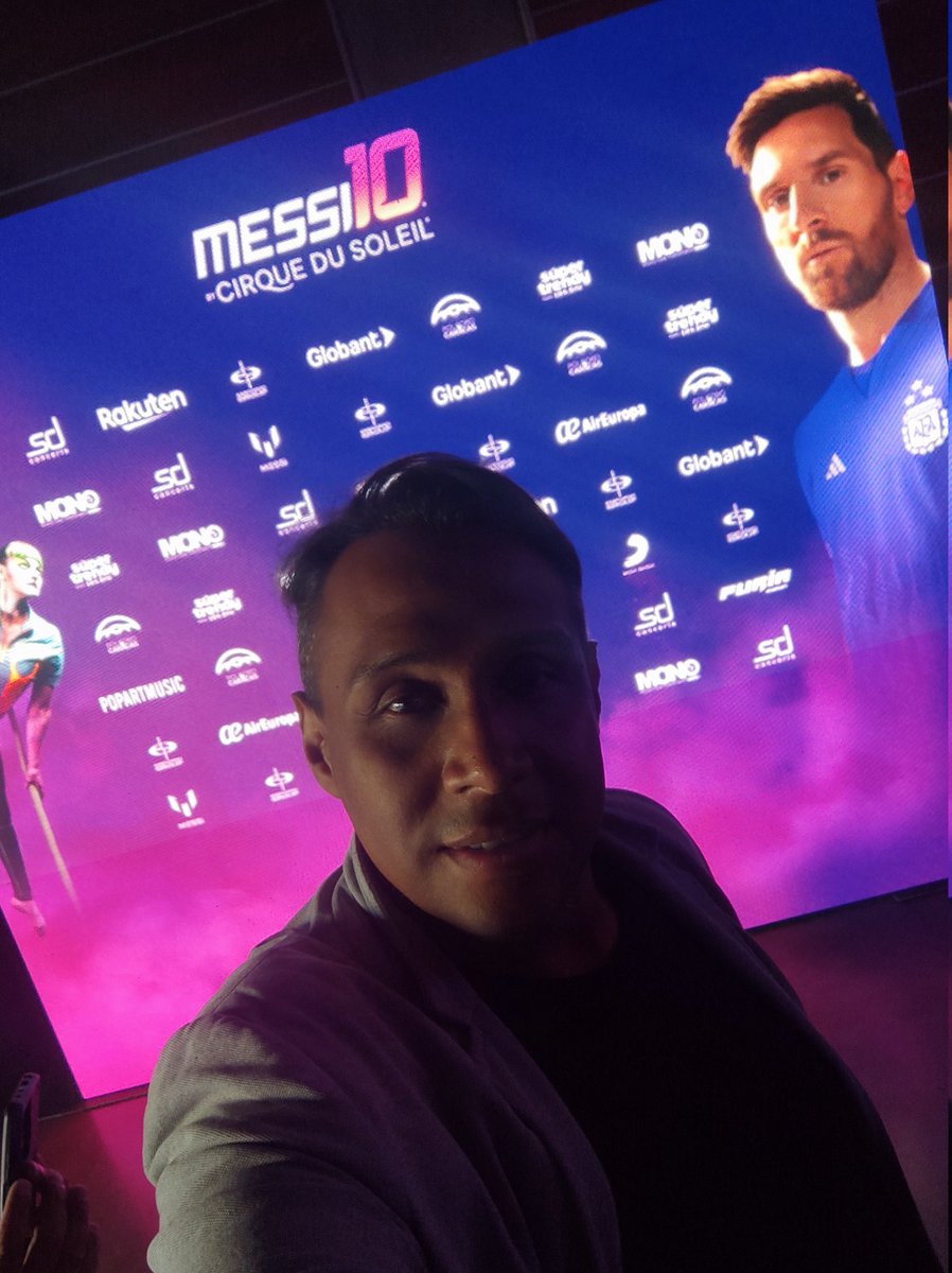 Rueda de prensa "Messi 10 Cirque Du Soleil <a href="/Cirque/">Cirque du Soleil</a> <a href="/PoliedroCaracas/">Poliedro de Caracas</a>