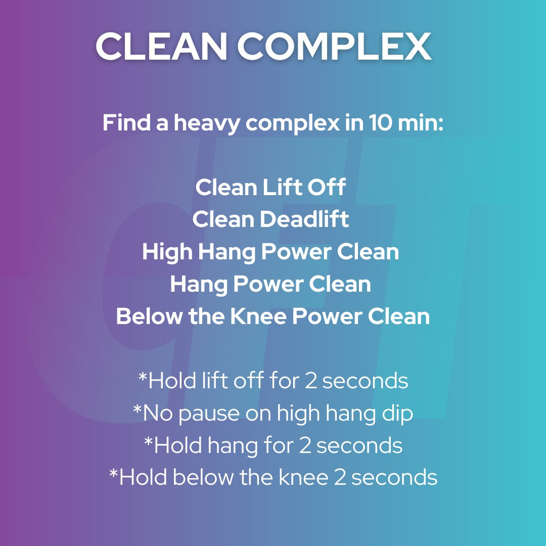 compfemaletrng's tweet image. Little lifting anyone? This complex is great to work on leg drive and positions! How heavy can you go while also making it look pretty?

#competitivefemaletraining #olympicweightlifting #cleancomplex