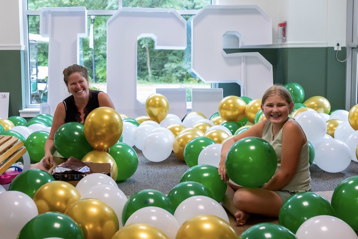 ICSEagles's tweet photo. What fun we had at our Middle &amp; Upper School Orientations today! We can’t wait for tomorrow’s Lower School Orientation &amp; Celebration, followed by Day Zero. It’s going to be a great year, Creekers! #creekfun https://t.co/Fw0RtBhuPx