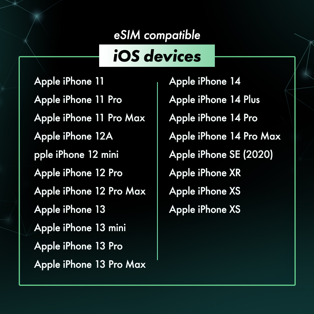 LiveSmart's tweet image. Ready to get the new #SmarteSIM? Check if your smartphone is eSIM compatible through our guide below.

For more information, you may also refer to your device manufacturer’s website.