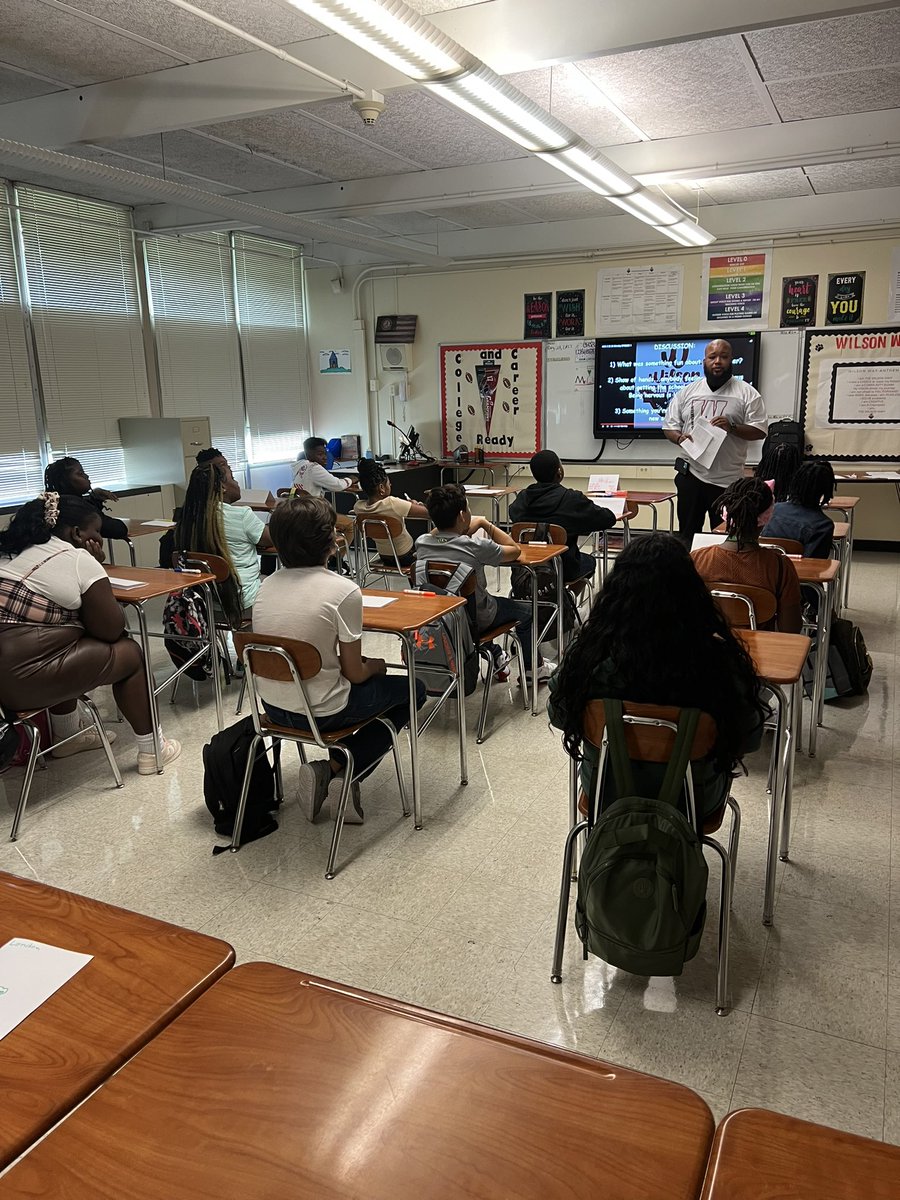 WilsonStem's tweet photo. What a great day to be a Wolverine! Our staff and scholars engaged and ready to W.I.N!! https://t.co/jQoxvZKvmG