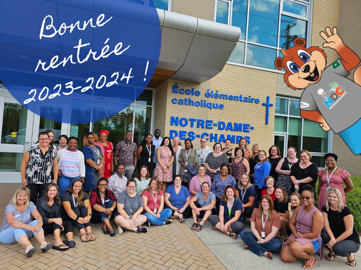 École élémentaire catholique Notre-Dame-des-Champs tweet media