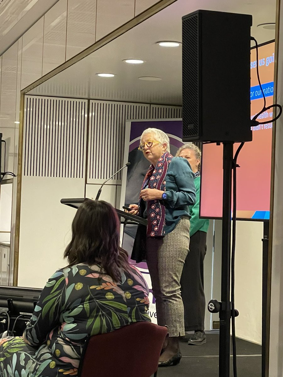 Time for change, time for solutions. National Rural Health Commissioner <a href="/RaatusRuth/">Ruth Stewart</a> addresses attendees at National Rural Maternity Forum