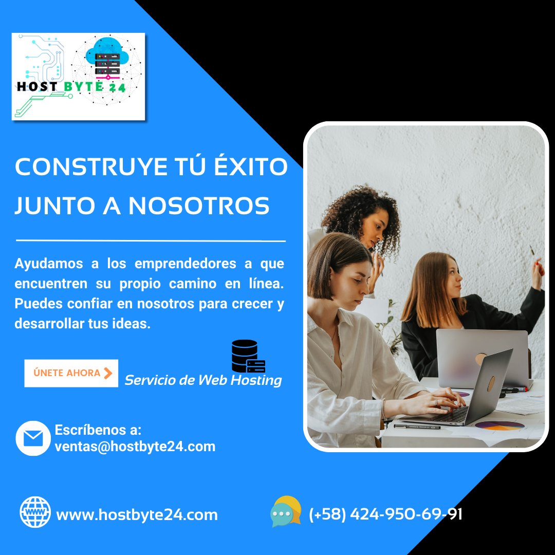 hostbyte24's tweet photo. 🌐Nosotros estamos contigo en cada paso que des. Si tienes una idea en mente te ayudamos a desarrollarla. 💡

🖥️Diseño web a la medida. Web Hosting. Dominios. Correos Corporativos.

#negocios #pymes #hosting #dominios #diseñoweb #emprendimiento #venezuela https://t.co/XlOac7QPr5