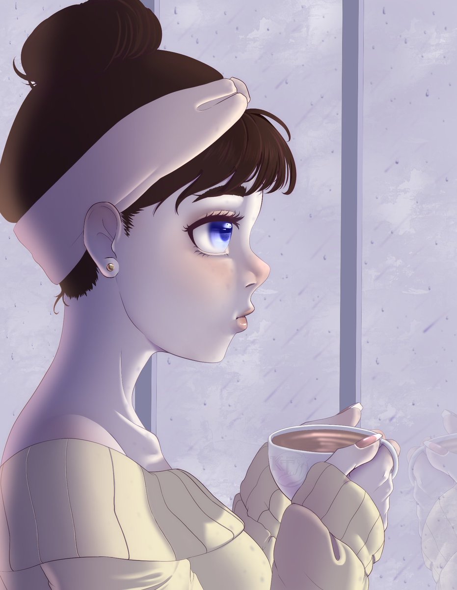 Dibujo simple en un momento de nostalgia. 

Friendly reminder que tengo comisiones abiertas 💙

#art #anime #commissionsopen