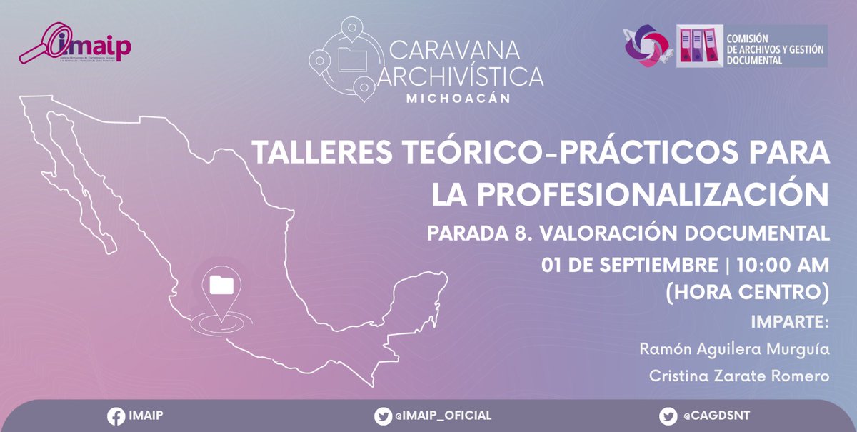 Comisión de Archivos y Gestión Documental del SNT tweet media