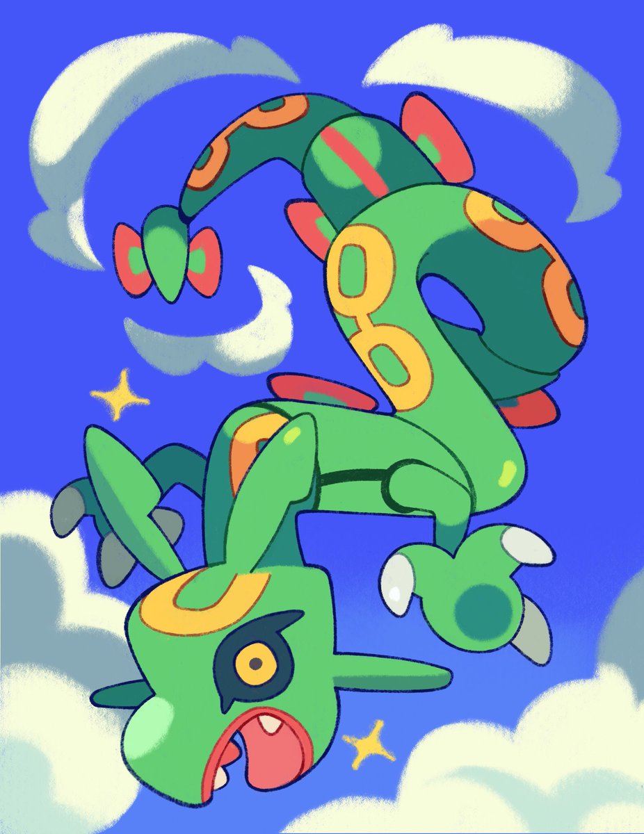 slowmilanesa's tweet photo. a wild rayquaza appearsss https://t.co/iUxTDjv98b