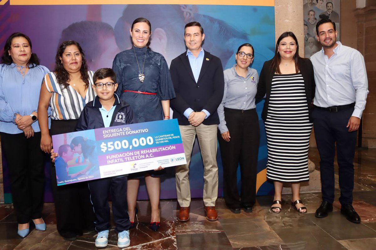 AllanLeon_'s tweet image. #León late con más fuerza 🤩al recibir a las y los niños 👧🏻👦🏻 que están transformando sus vidas a través del #CRIT @TeletonMexico 

El cambio está en servir 👥a quien más lo necesita y juntos podemos lograr grandes cambios llenos de amor❤️

#SomosGrandes #SomosFuertes #SomosLeón