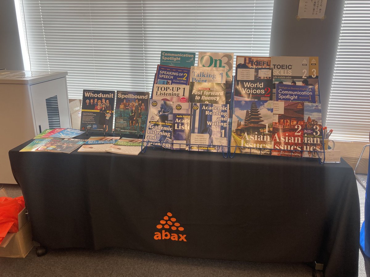 J本日はACET国際大会に参加しています。お時間がある時に310Jまでお立ち寄りください😊