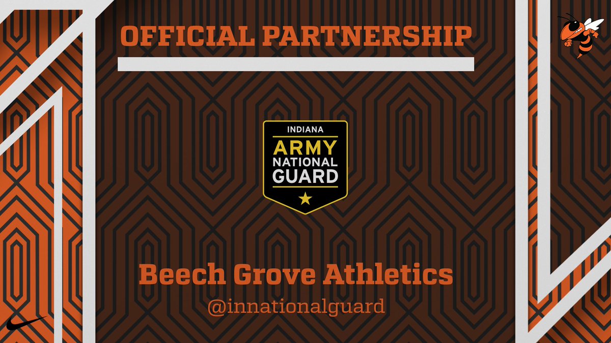 Beech Grove Athletics is excited to announce our partnership with the Indiana Army National Guard for the 2023-24 school year! @innationalguard will be the primary social media partner for all Beech Grove Athletics X & Instagram posts! #HornetProud