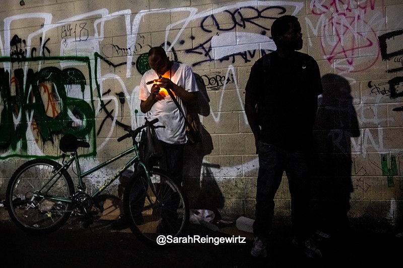 While diving into the fentanyl crisis around MacArthur Park <a href="/_ClaraHarter/">Clara Harter</a> and I found individuals trapped by addiction yet still with the desire to escape it. One man John told us "I want my vacation from life to be over."