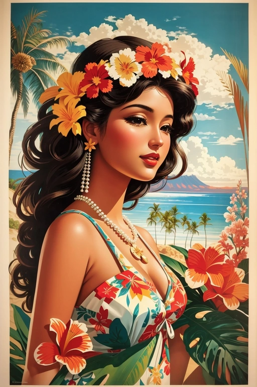 surfergrlstudio's tweet photo. Surfergrl Studio - Aloha Served Daily #ALOHA
#AIart #AIartwork #AINewbie #LeonardoAI #Hawaii https://t.co/sqoQvyp3mg