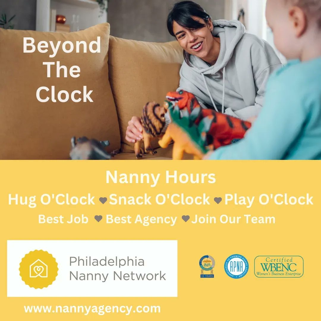 For more information on applying, visit the Philadelphia Nanny Network Jobseekers page @ buff.ly/40hBH3D #NannyLife