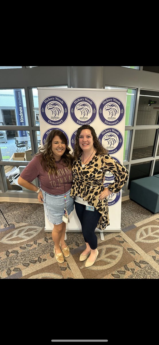HWE_Hawks's tweet photo. Happy 1st day of school! #HWEteachers 
@WalledLkSchools @MrsMangusSLP https://t.co/Xyc0ElwCDx