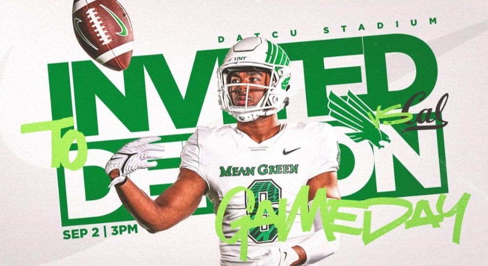 Muziq Gunnell (@muziqg15) on Twitter photo Thank you for the game invite <a href="/TrustMyEyesO/">⭕️FFERTUNITY</a>! We will be in the house this weekend. Go Mean Green!
<a href="/MeanGreenFB/">UNT Football</a> <a href="/TrustMyEyesO/">⭕️FFERTUNITY</a> <a href="/__CoachMorris/">Eric Morris</a> <a href="/CoachHartmann7/">Hunter Hartmann</a> <a href="/NCSA_Football/">NCSA_Football</a> Thank you for the game invite <a href="/TrustMyEyesO/">⭕️FFERTUNITY</a>! We will be in the house this weekend. Go Mean Green!
<a href="/MeanGreenFB/">UNT Football</a> <a href="/TrustMyEyesO/">⭕️FFERTUNITY</a> <a href="/__CoachMorris/">Eric Morris</a> <a href="/CoachHartmann7/">Hunter Hartmann</a> <a href="/NCSA_Football/">NCSA_Football</a>