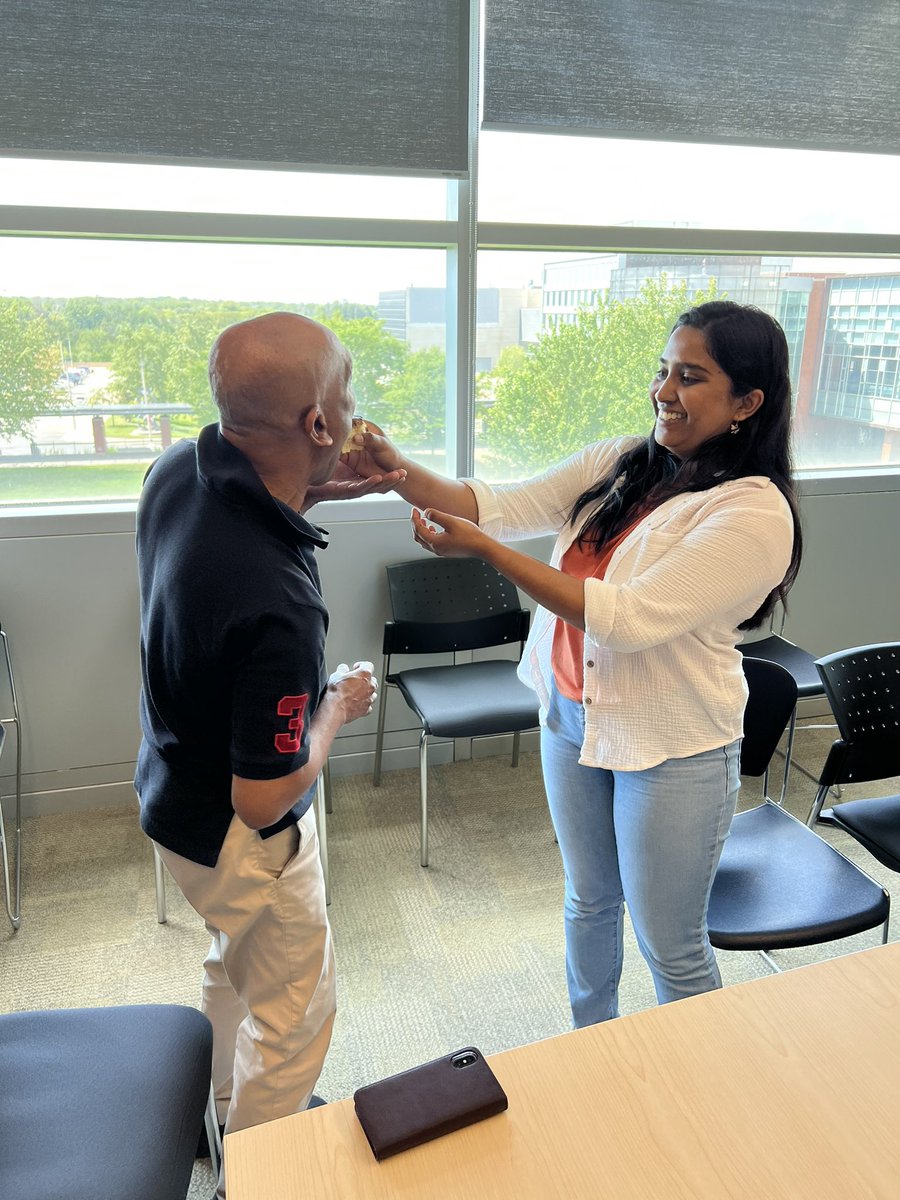 electrifiedshel's tweet photo. Here’s wishing our very own Ruvini DeSeram from the @OT_STEER Group a very happy birthday. All the very best, Ruvini, for a great year ahead. #birthdaycelebration #researchgroup https://t.co/CGZEazpTCT