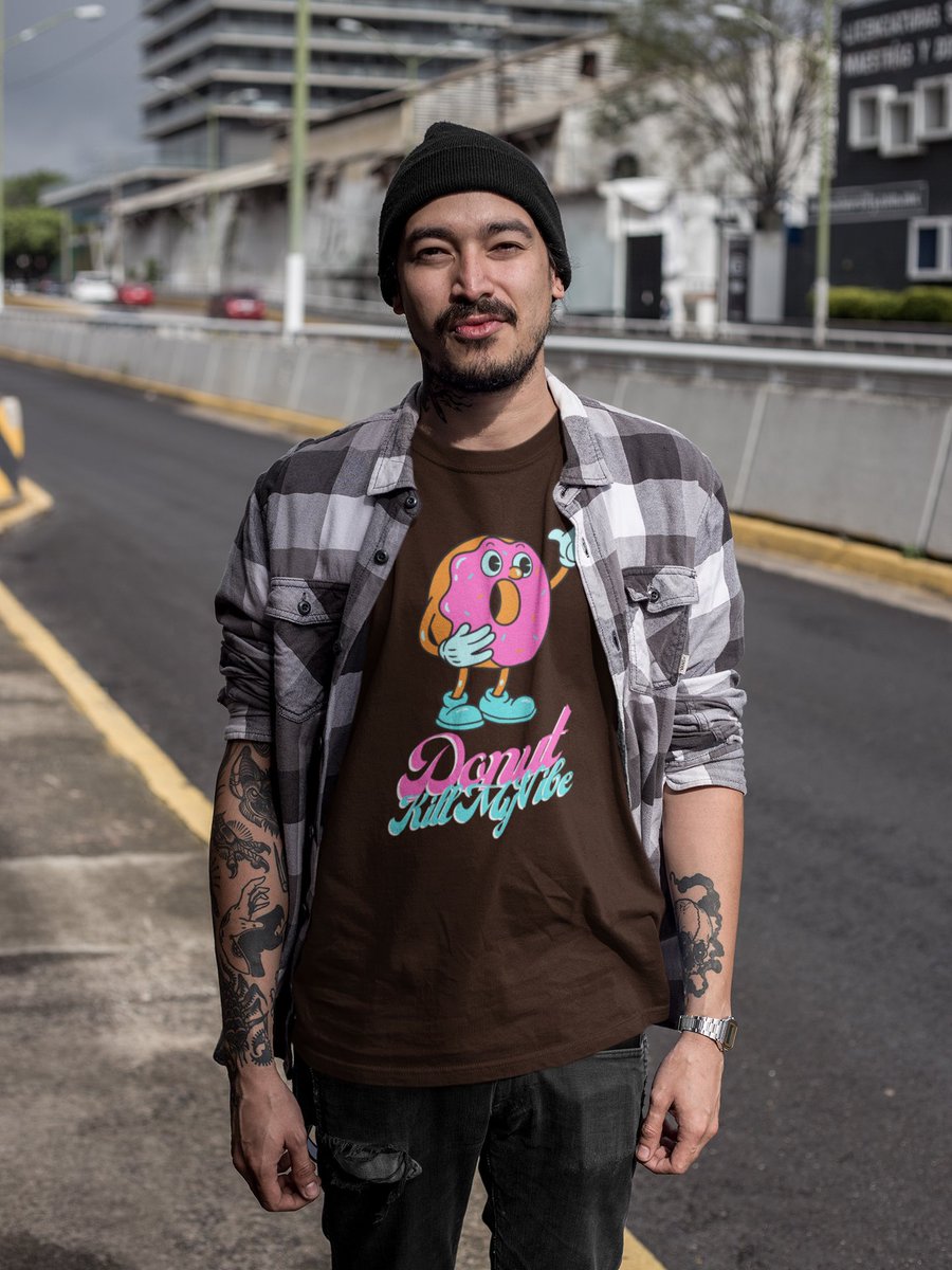 MintyFreshCa's tweet photo. Introducing the 'Donut Kill My Vibe' tee - guarding your good mood and sugary sanity at all costs. Join the resistance against vibe killers! 💪😤 #VibeProtector #SeriousAboutDonuts #Donut #zerotoleranceforvibesgonewrong https://t.co/MrnhzfBZvu