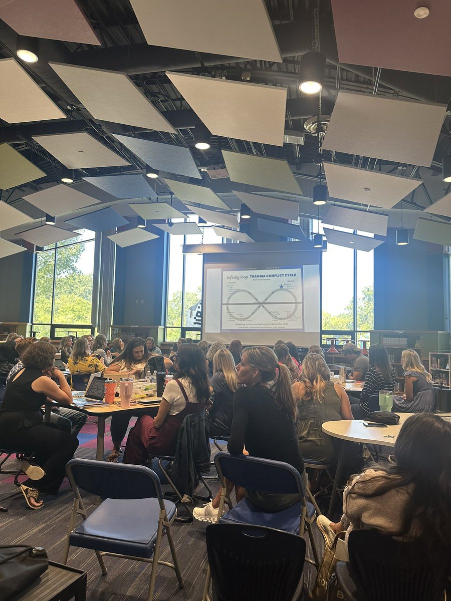 NoviVillageOaks's tweet photo. It was so great to have the whole staff back for a day of learning and connection. Excited for our school year! 💚🤍 https://t.co/MrVSZMaJ5s
